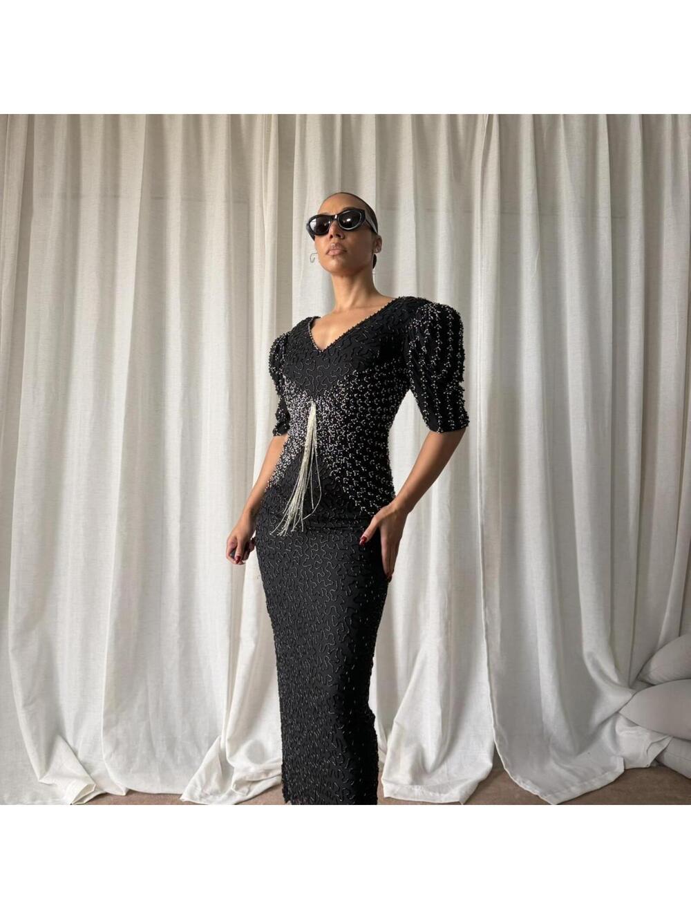 American Vintage Women's Black Dress